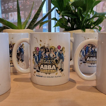 BEDRUKTE MOKKEN DE BEST ABBA TRIBUTE