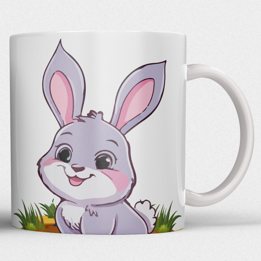 Mok met afbeelding van Konijn
