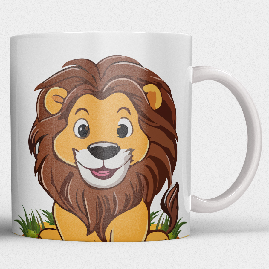 Mok met Leeuw afbeelding