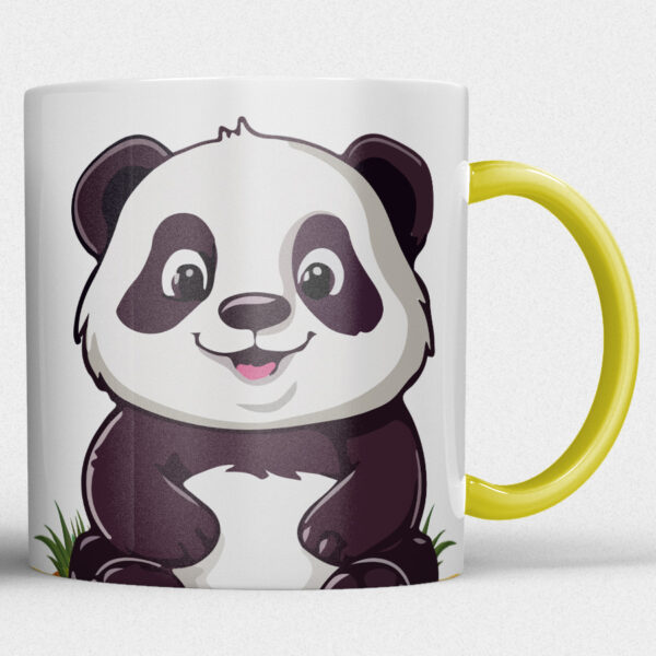 Kindermok met Panda en eigen naam in diverse kleuren - Afbeelding 10