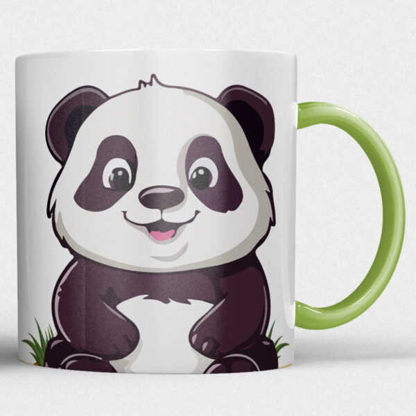 Kindermok met Panda en eigen naam in diverse kleuren - Afbeelding 7
