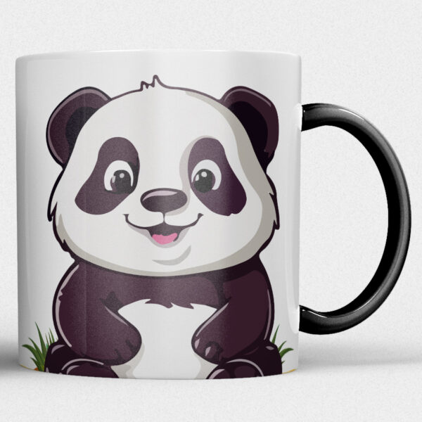 Kindermok met Panda en eigen naam in diverse kleuren - Afbeelding 9