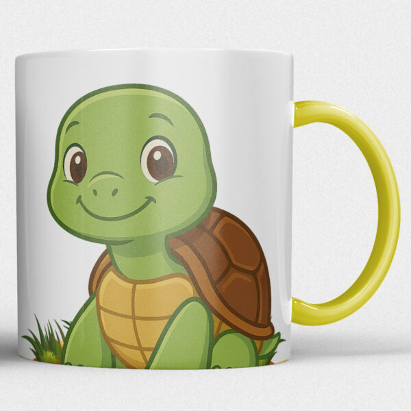 Kindermok met Schildpad en eigen naam in diverse kleuren - Afbeelding 11