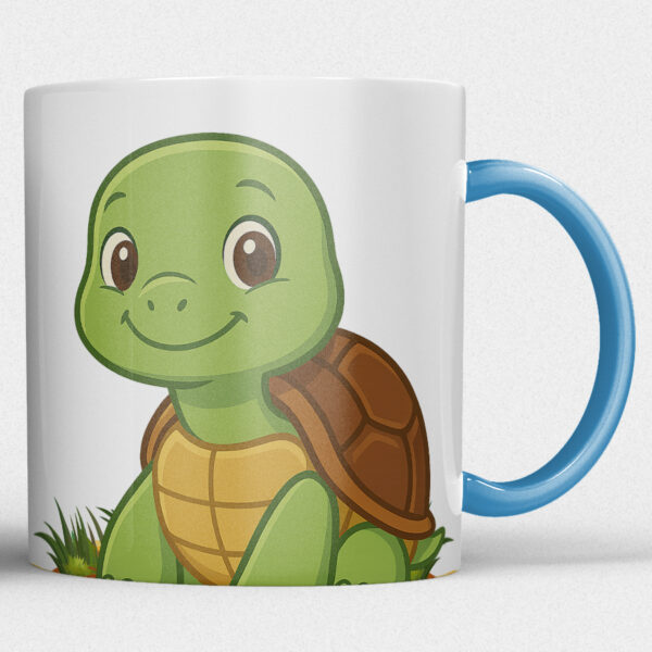 Kindermok met Schildpad en eigen naam in diverse kleuren - Afbeelding 8