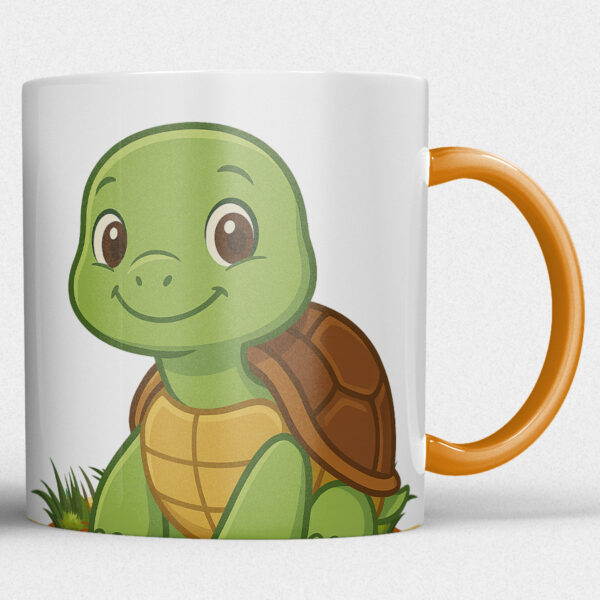 Kindermok met Schildpad en eigen naam in diverse kleuren - Afbeelding 10