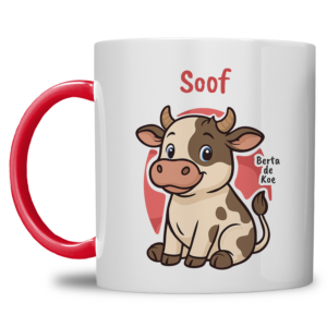 Zokkokids Original | Berta de Koe | Kindermok met eigen naam