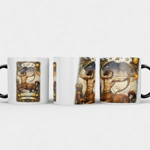 Gepersonaliseerde sterrenbeeld Boogschutter Mok – Met Naam & Geboortedatum