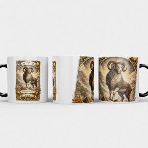 Gepersonaliseerde sterrenbeeld Ram Mok – Met Naam & Geboortedatum