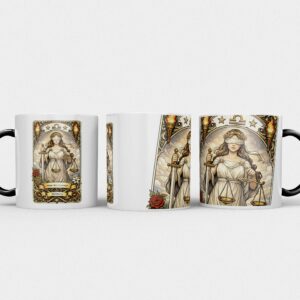 Gepersonaliseerde sterrenbeeld Weegschaal Mok – Met Naam & Geboortedatum