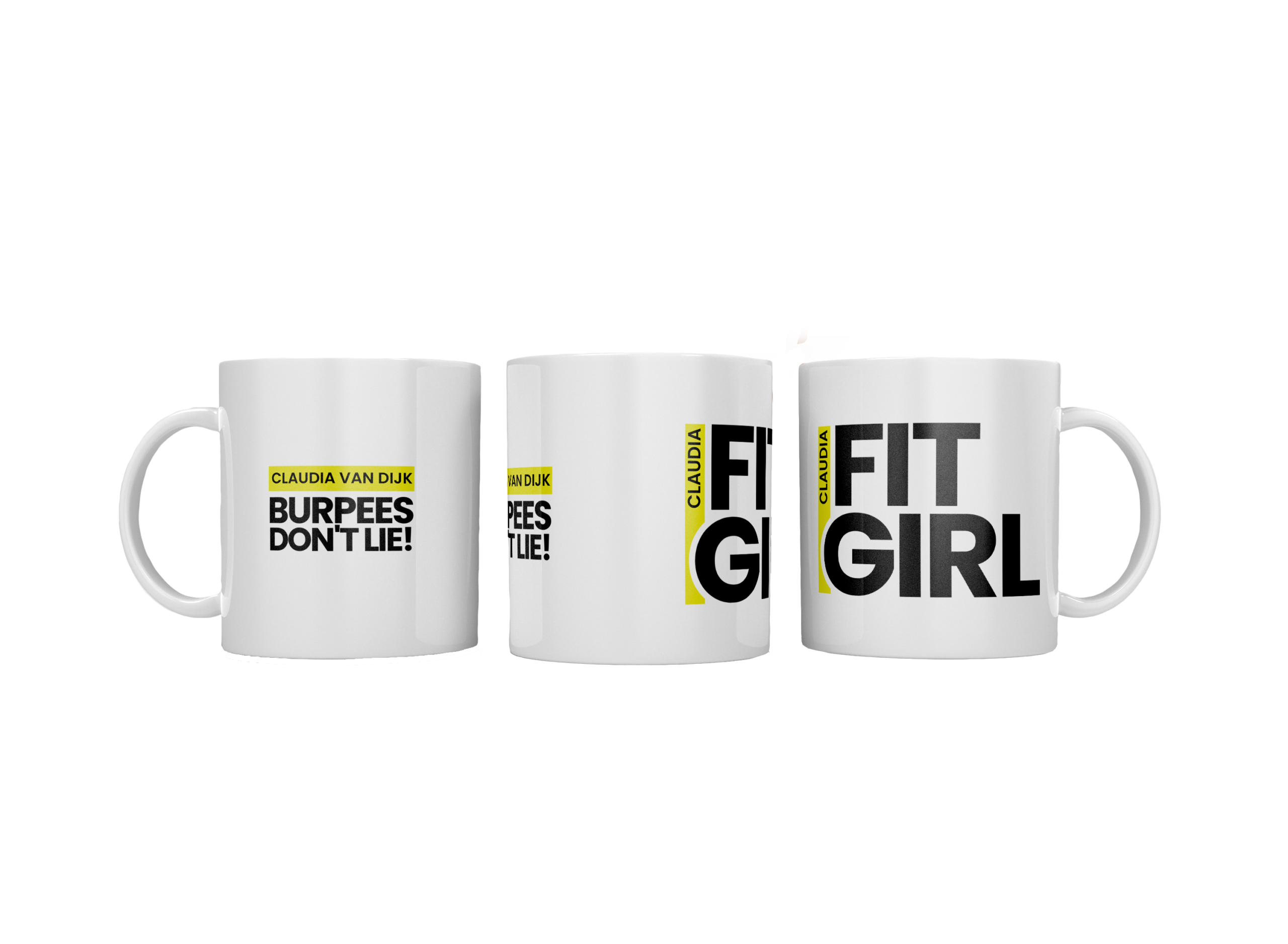 Fit Girl Mok – “Burpees don’t lie” – Met naam - Afbeelding 2