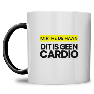 FitGirl Mok – “Dit is geen cardio” – Gepersonaliseerd met naam