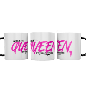 Gepersonaliseerde mok - Queen of f*cking everything - Met naam