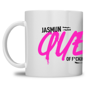 Gepersonaliseerde mok - Queen of f*cking everything - Met naam