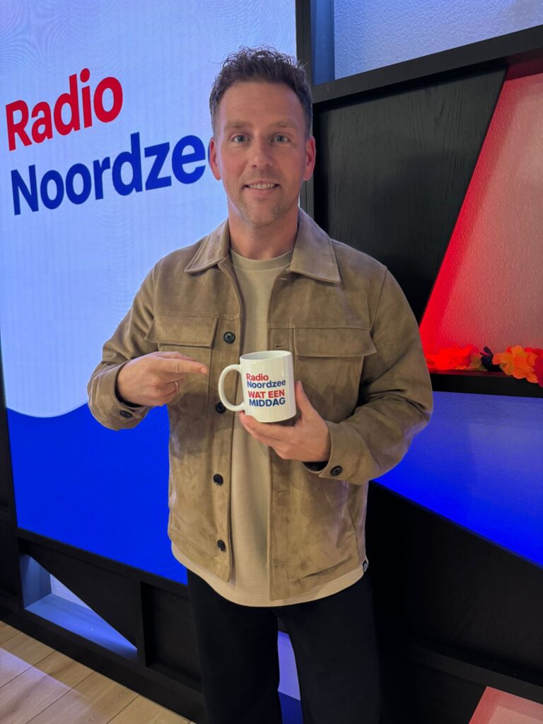 WESLEY KLEIN MOKKONING BIJ RADIO NOORDZEE