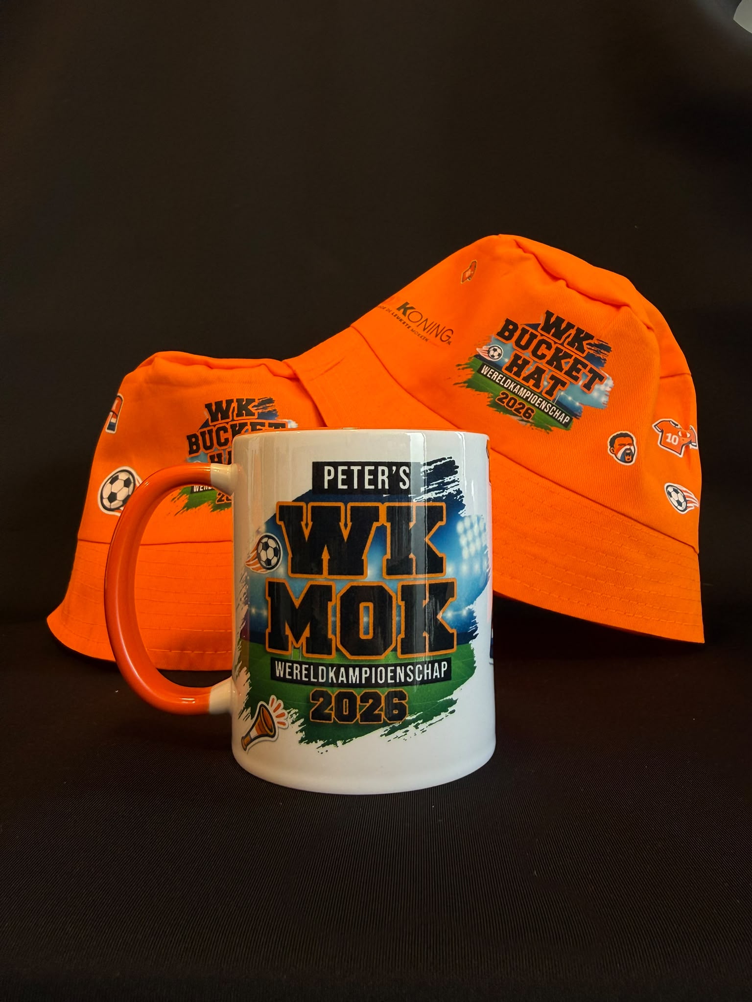 WK 2026 MOK | JUICHMOK | GEPERSONALISEERD MET NAAM | JUICH MOK | INCLUSIEF GRATIS BUCKET HAT! - Afbeelding 2