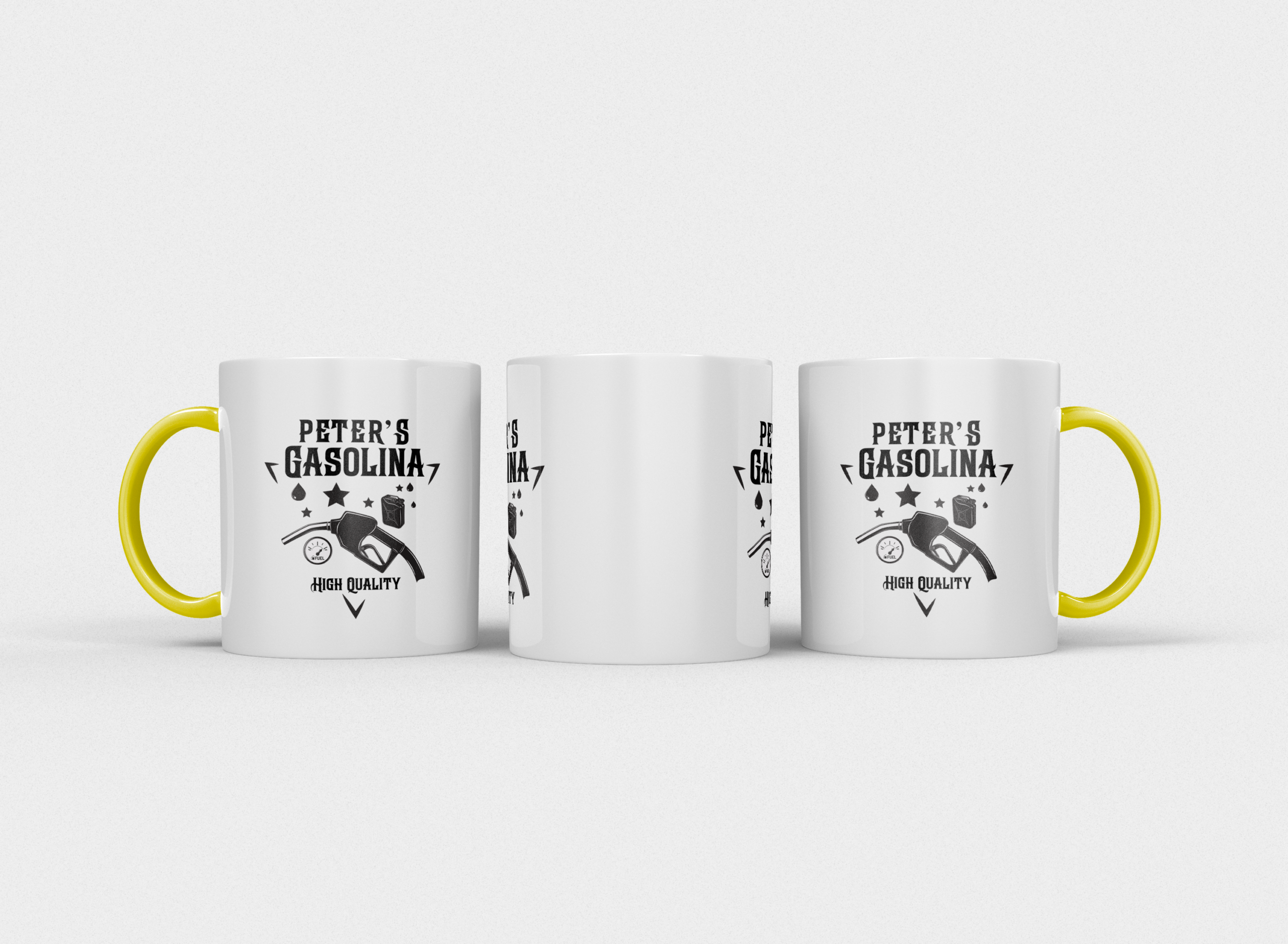 Mok fun design Gepersonaliseerde Gasolina Mok met Naam - Afbeelding 11