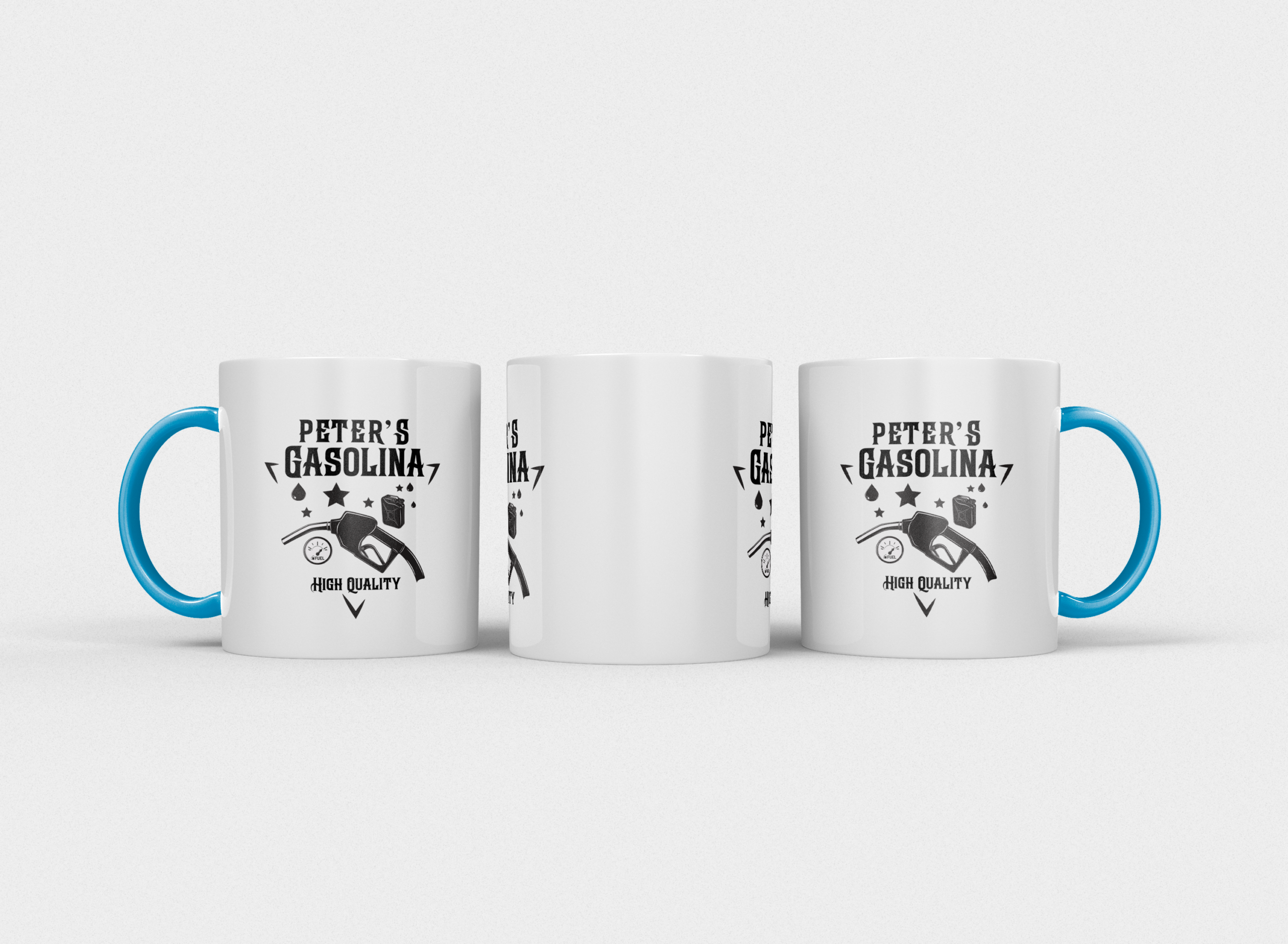 Mok fun design Gepersonaliseerde Gasolina Mok met Naam - Afbeelding 12