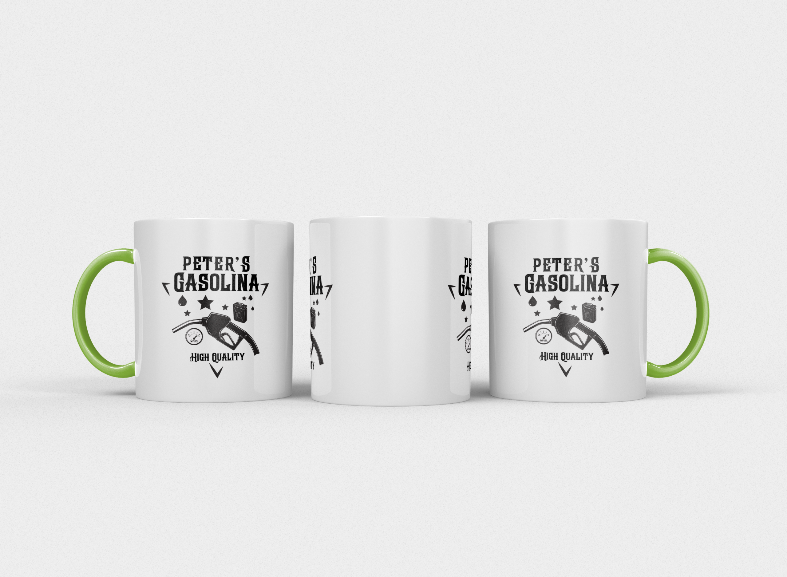 Mok fun design Gepersonaliseerde Gasolina Mok met Naam - Afbeelding 13