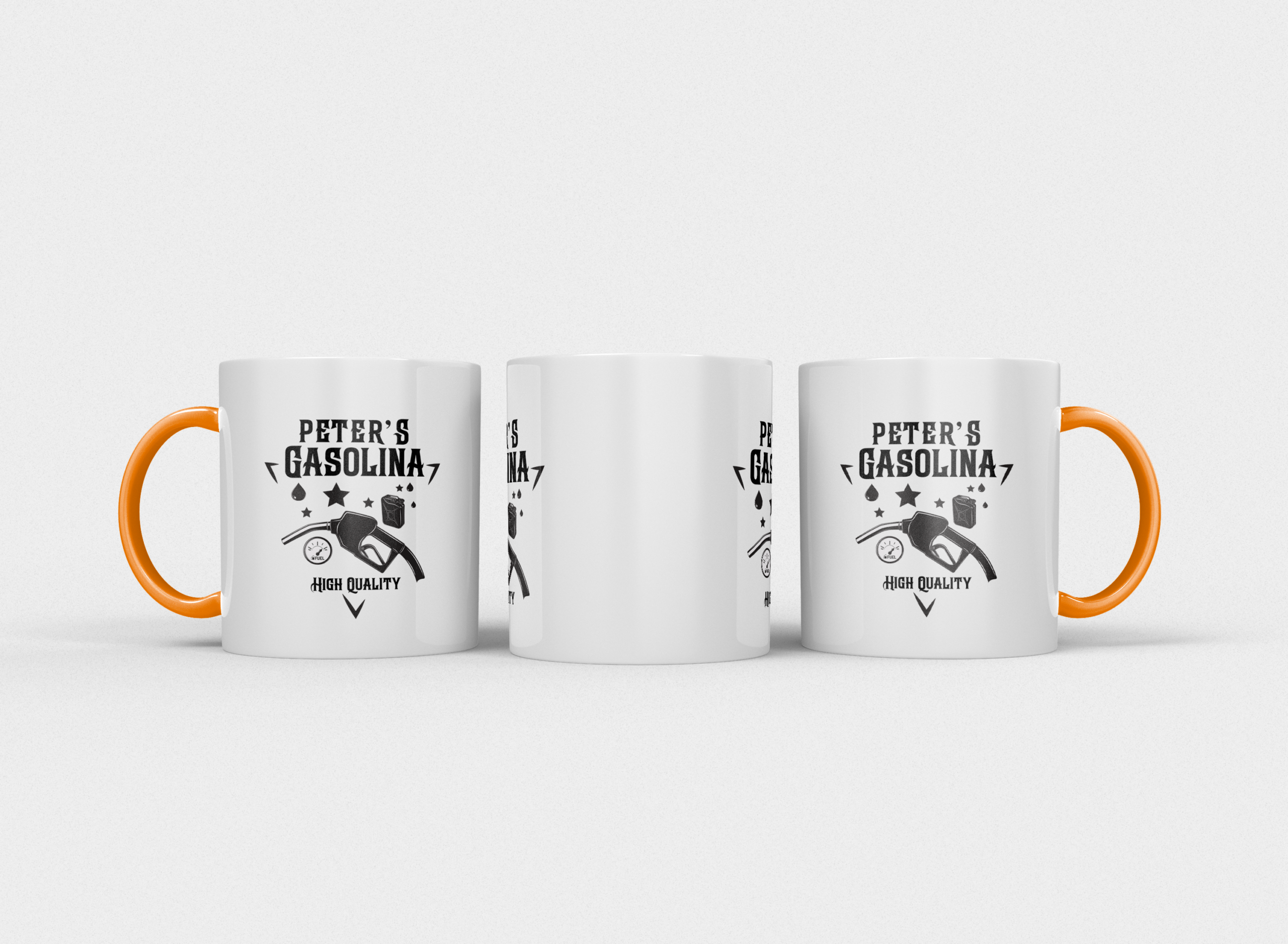 Mok fun design Gepersonaliseerde Gasolina Mok met Naam - Afbeelding 14