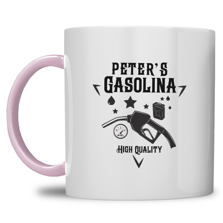 Mok fun design Gepersonaliseerde Gasolina Mok met Naam - Afbeelding 25