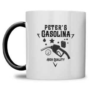 Mok fun design Gepersonaliseerde Gasolina Mok met Naam
