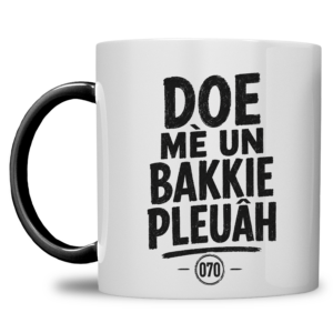 Haagse Mok “Doe mè un bakkie pleuâh”