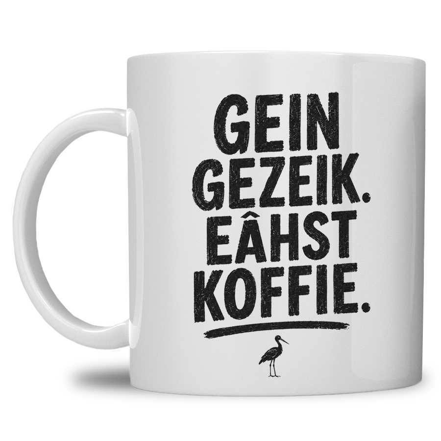 Haagse Mok “Gein gezeik. eâhst koffie” - Afbeelding 3