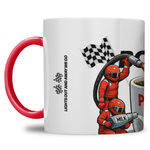Pit stop | f1 mok | gepersonaliseerd met naam